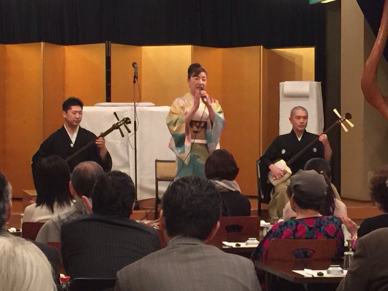 民謡の演奏会